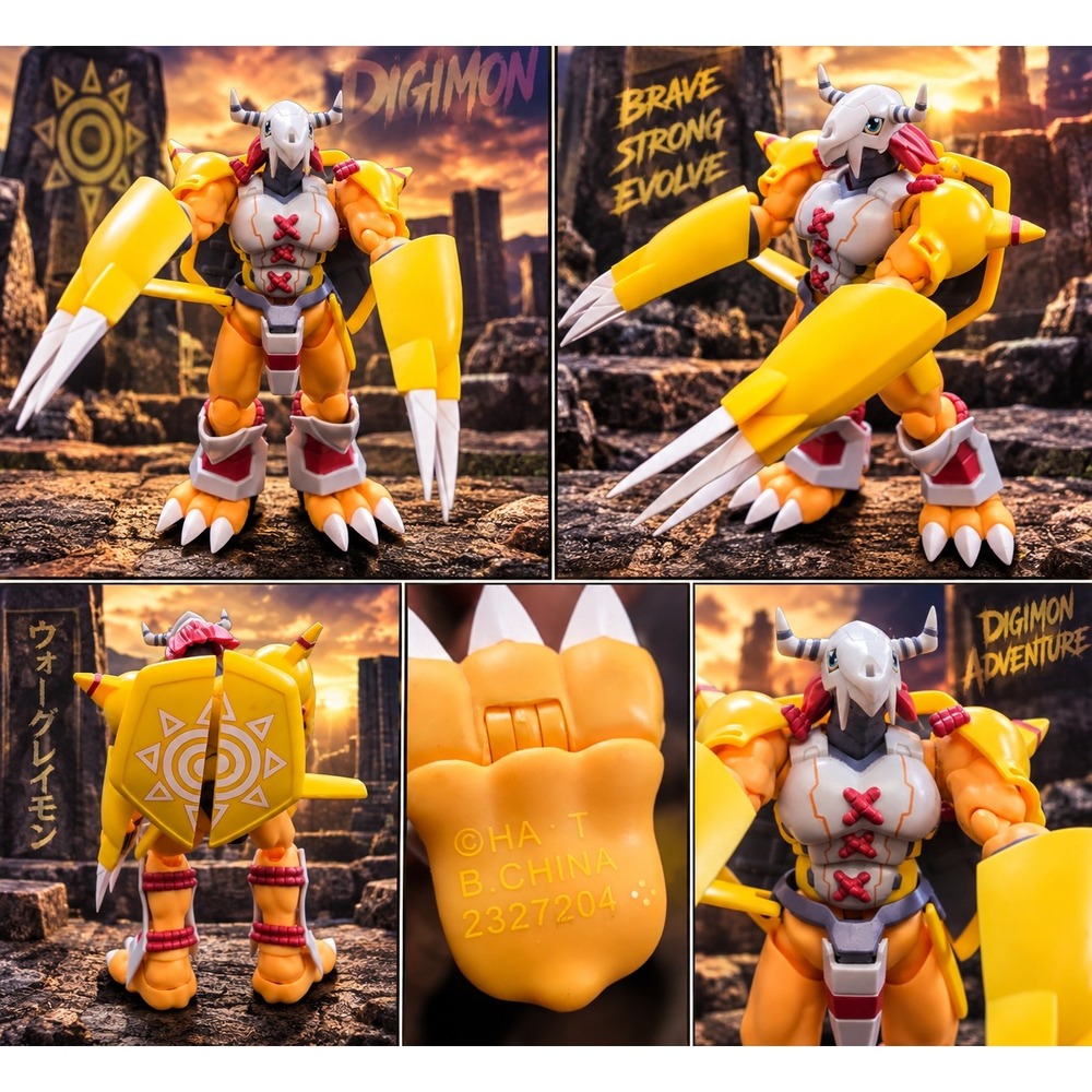 Bandai Anime Heroes Digimon Adventure WarGreymon 6.5 Articulated Figure 37701